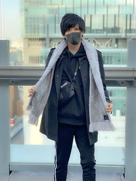 「LouisVuitton」｜「アイテム（その他）」を使った、Taka§hi-y(타카시)さん（メンズ・170cm）の冬コーディネート