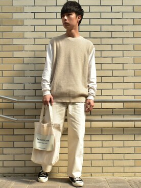 saharaさん（メンズ・171cm）の春コーディネート