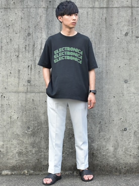 saharaさん（メンズ・171cm）の夏コーディネート