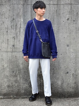 「FUTUR（フューチャー）のアイテム」を使った、saharaさん（メンズ・171cm）の秋コーディネート