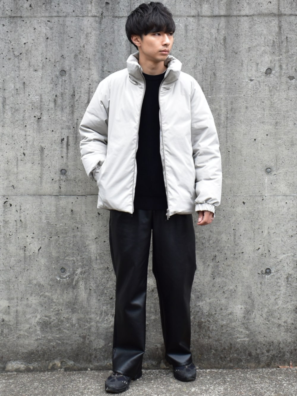 BATONER（バトナー）の「【BATONER】コットン畔クルーネックニットプル  