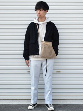 saharaさん（メンズ・171cm）の冬コーディネート