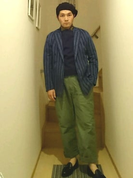 akira miyashitaさん(メンズ・170cm)の春コーディネート