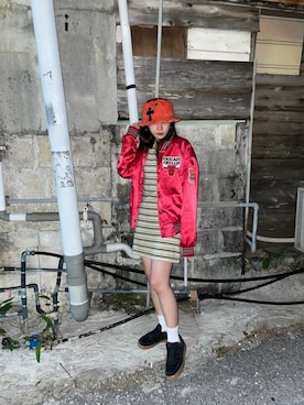 「streetsnap」｜kamiさん（レディース・160cm）の春コーディネート