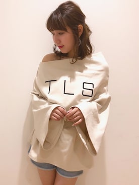 「Rodeo Crowns（ロデオクラウンズ）のアイテム」を使った、chicoさん（レディース・160cm）の夏コーディネート
