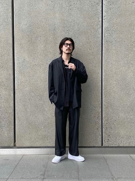 「スタイリング」｜「アイテム（ジャケット/アウター）」を使った、sasarei0131さん（メンズ・180cm）の秋コーディネート