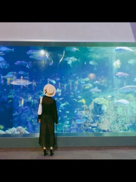 「AKIRANAKA（アキラナカ）のアイテム（その他アウター）」を使った、みかnnnさん（レディース・166cm）の夏コーディネート