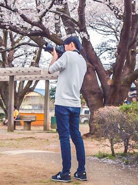 perorikinさん（メンズ・182cm）の春コーディネート