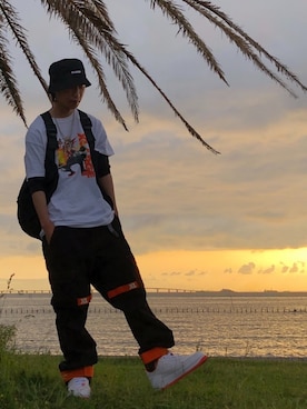 けーしろーさん(メンズ・171cm)の春コーディネート