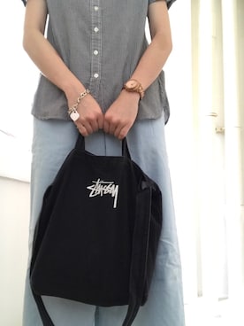 「stussywomen」｜giinnykさん（レディース・167cm）の春コーディネート