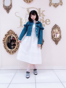 「アイテム（シャツワンピース）」を使った、yukaさん（レディース・161cm・20代）の春コーディネート