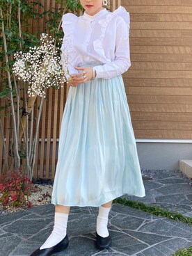 「ORDINARY（オーディナリー）のアイテム」を使った、pikaさん（レディース・163cm）の春コーディネート