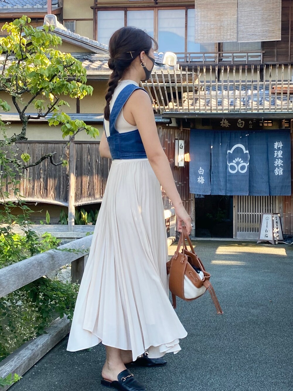 SNIDEL（スナイデル）の「ノースリニットドッキングワンピース