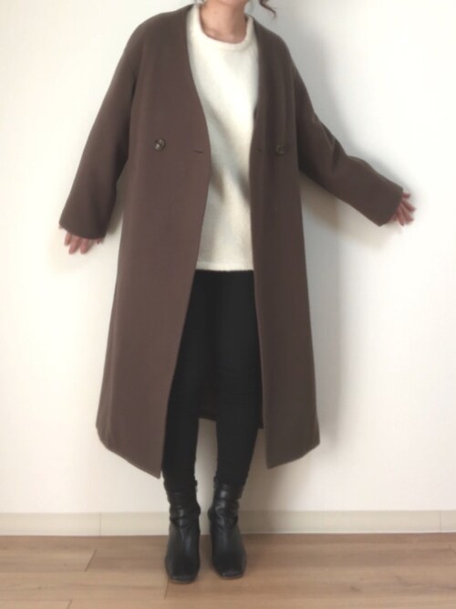 SLOBE IENA（スローブイエナ）の「SUPER100 Vネックオーバー