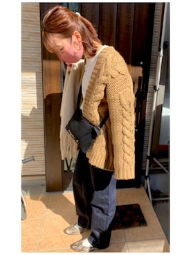 「2児のママ」｜chihoさん（レディース・157cm）の冬コーディネート