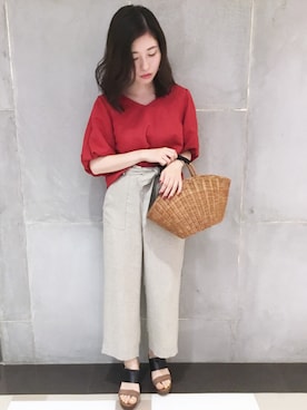 清水さんのコーディネート