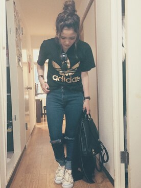 子持ちししゃも🐟さん（レディース・150cm）の春コーディネート