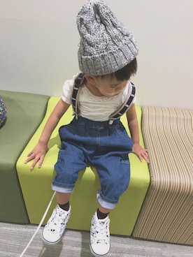 Mi2kyさん（キッズ・80cm）の秋コーディネート