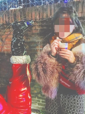 えりきゃんさん（レディース・157cm）の冬コーディネート