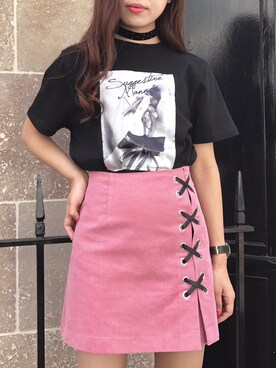 「アイテム（ジャージ）」を使った、eatme-staffさん（レディース・162cm）の秋コーディネート