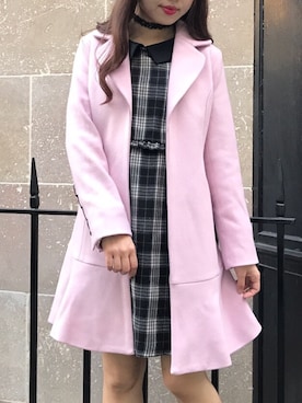 「アイテム（チョーカー）」を使った、eatme-staffさん（レディース・162cm）の秋コーディネート