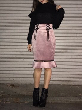 「アイテム（その他シューズ）」を使った、eatme-staffさん（レディース・162cm）の秋コーディネート