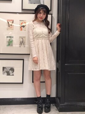 「アイテム（その他シューズ）」を使った、eatme-staffさん（レディース・162cm）の春コーディネート