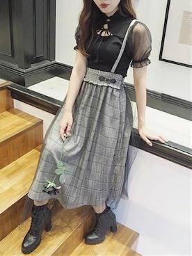 「チュール」｜eatme-staffさん（レディース・162cm）の夏コーディネート