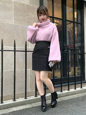 「アイテム（PC・スマホグッズ/家電）」を使った、eatme-staffさん（レディース・150cm）の冬コーディネート