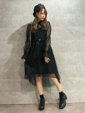 「アイテム（その他雑貨）」を使った、eatme-staffさん（レディース・164cm）の冬コーディネート