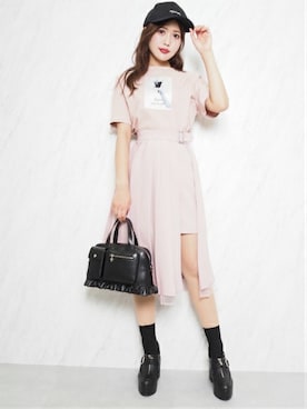 「アイテム（その他シューズ）」を使った、eatme-staffさん（レディース・162cm）の春コーディネート