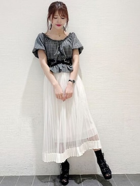 eatme-staffさん（レディース・162cm）の夏コーディネート