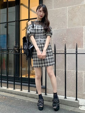 「チュール」｜eatme-staffさん（レディース・164cm）の夏コーディネート