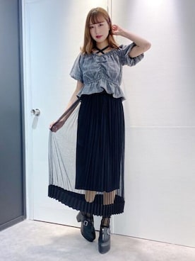 eatme-staffさん（レディース・164cm）の夏コーディネート