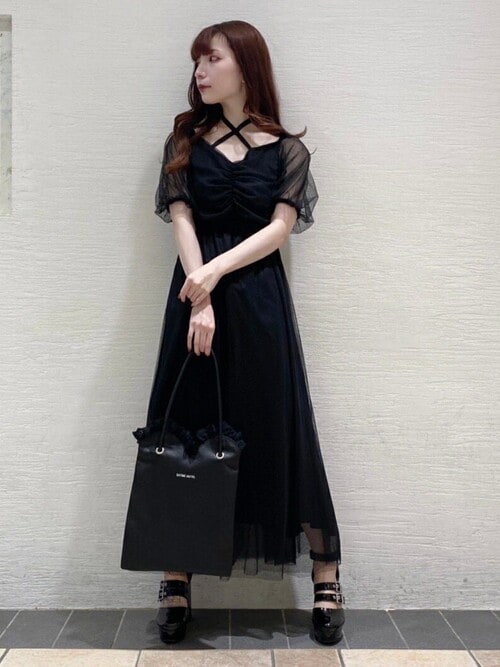 Eatme本社eatme Staffさんのワンピースを使ったコーディネート Zozotown