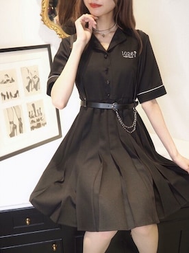 「EATME」｜「アイテム（アクセサリー）」を使った、eatme-staffさん（レディース・164cm）の秋コーディネート