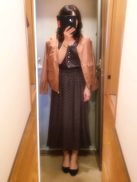 yukoさん（レディース・153cm）の秋コーディネート