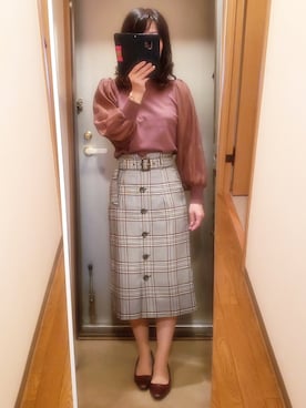 yukoさん（レディース・153cm）の秋コーディネート