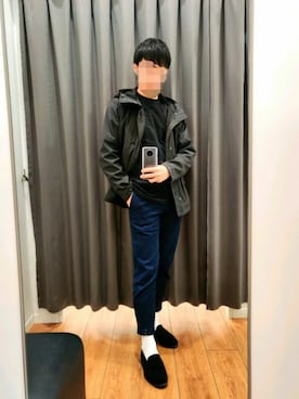 「アイテム（マウンテンパーカー）」を使った、こさいんさん（メンズ・171cm・30代）の春コーディネート