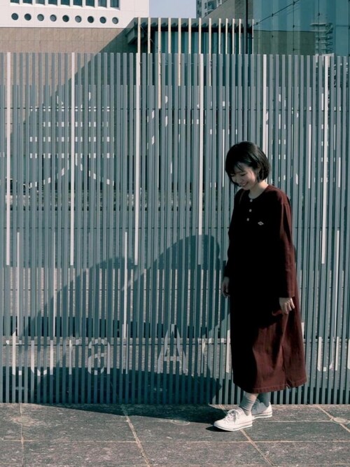 ゆず豆腐 Dantonのワンピースを使ったコーディネート Wear