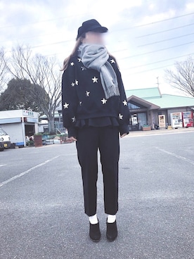 「fig（フィグ）のアイテム」を使った、n.a.oさん（レディース・162cm）の冬コーディネート