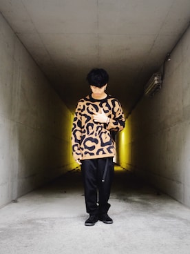 「neonsign」｜「アイテム（アナログ腕時計）」を使った、JONAさん（メンズ・167cm）の秋コーディネート