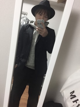 Shinyaさん（メンズ・164cm）の冬コーディネート