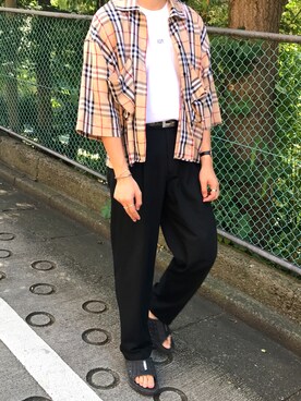 kojiさん（メンズ・173cm）の夏コーディネート