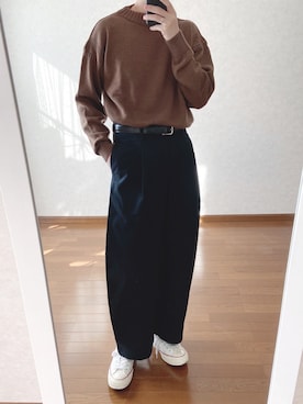 「ASEEDONCLOUD（アシードンクラウド）のアイテム」を使った、kojiさん（メンズ・173cm）の冬コーディネート