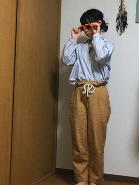 Kaoriさん（レディース・157cm）の秋コーディネート