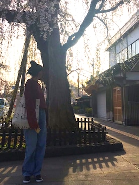 くろねこさん（レディース・162cm）の春コーディネート