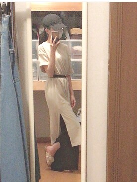 くろねこさん（レディース・163cm）の夏コーディネート