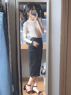 くろねこさん（レディース・162cm）の夏コーディネート