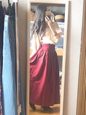 くろねこさん（レディース・162cm）の秋コーディネート